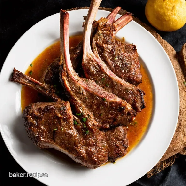 Mediterranean Magic: Garlicky Herb Lamb Chop Marinade & Searing Guide