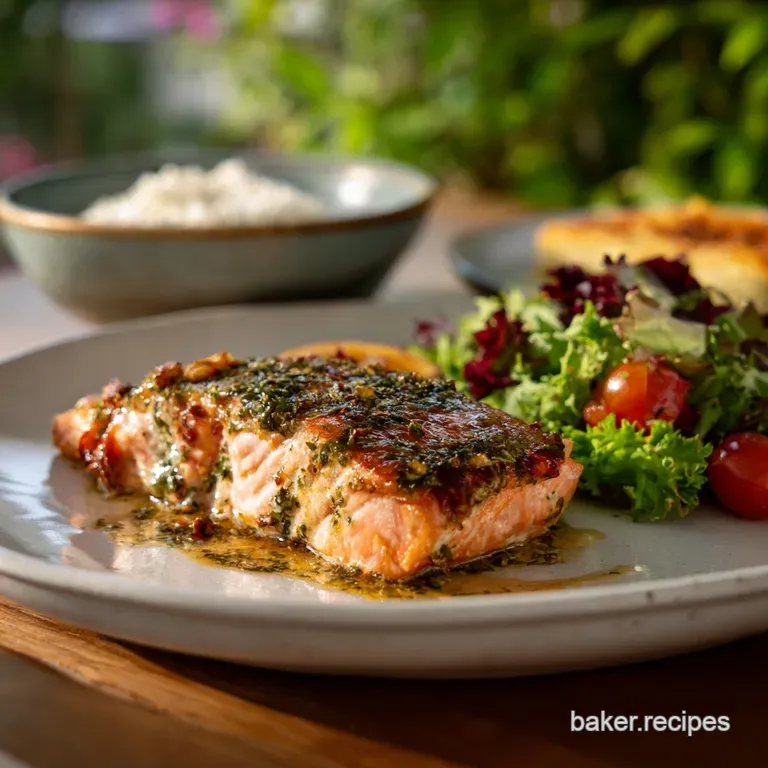 Mediterranean Stuffed Salmon: Crispy Baked Delight