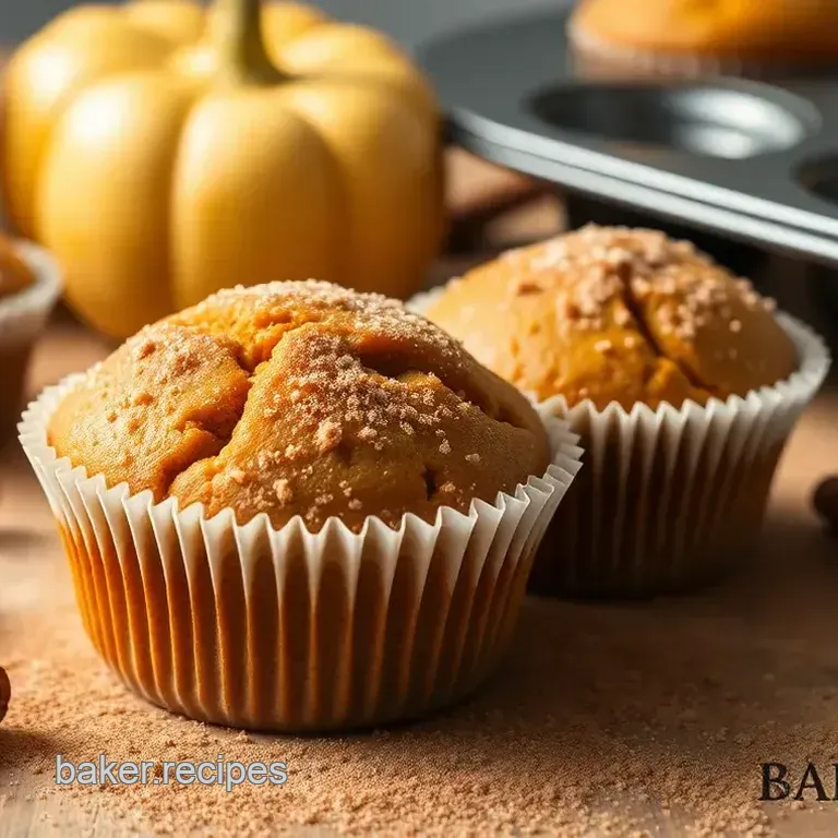 Mini Pumpkin Muffins with Cinnamon Sugar