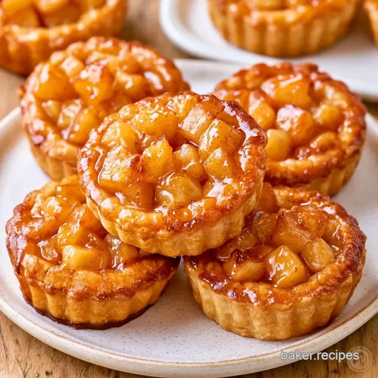 Tiny golden pastries dusted with powdered sugar, arranged on a white ceramic platter with a side of vanilla cream.