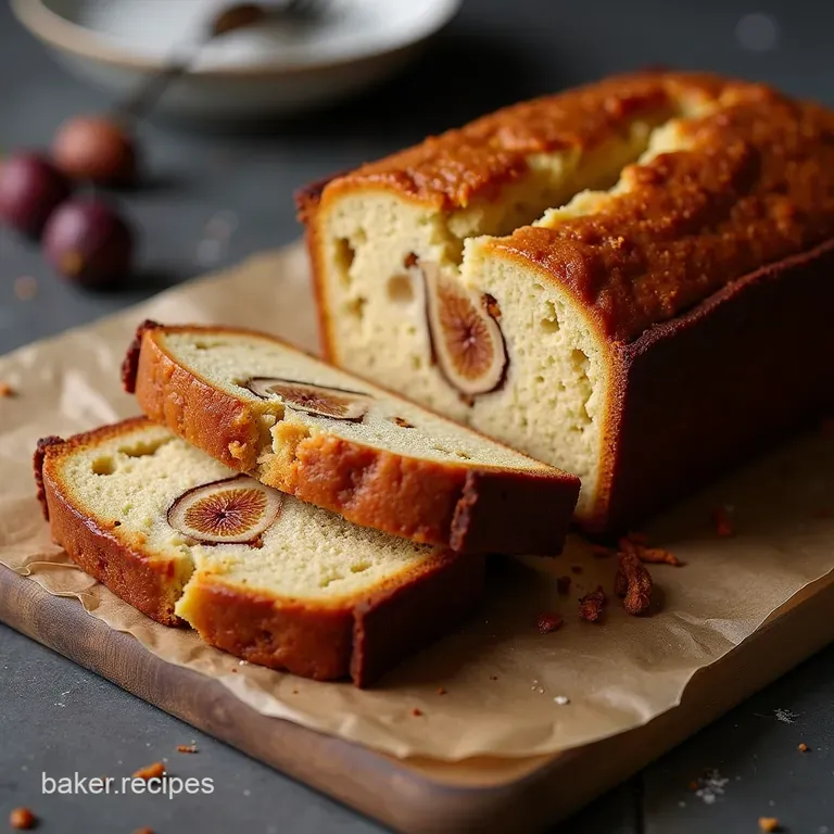 The Bakers Best Sticky Toffee Spiced Dried Fig Loaf Cake