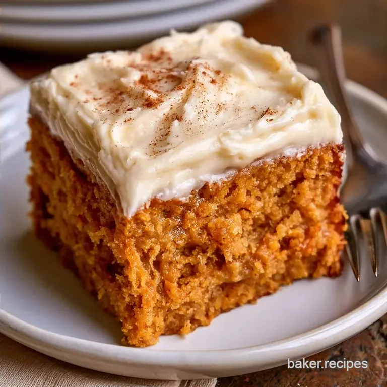 Moist Pumpkin Spice Cake: Tender and Warm