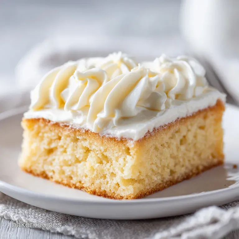 Vanilla Cake: Ultra Moist and Velvety