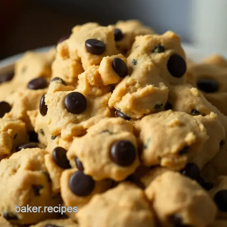 *Netflix & Chill* Edible Chocolate Chip Cookie Dough presentation