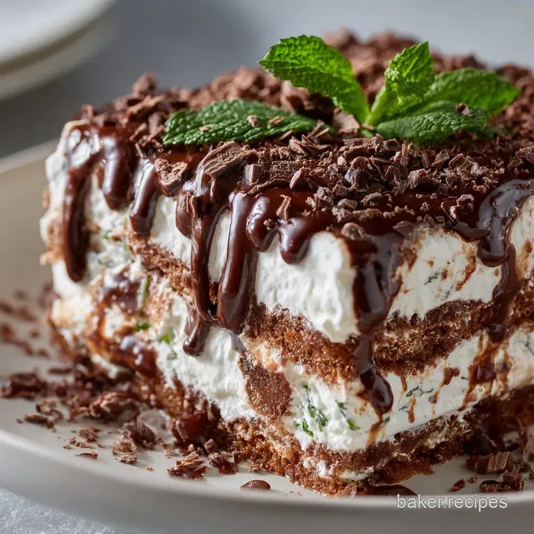 Chocolate Mint Icebox Cake The Ultimate NoBake Showstopper Dessert