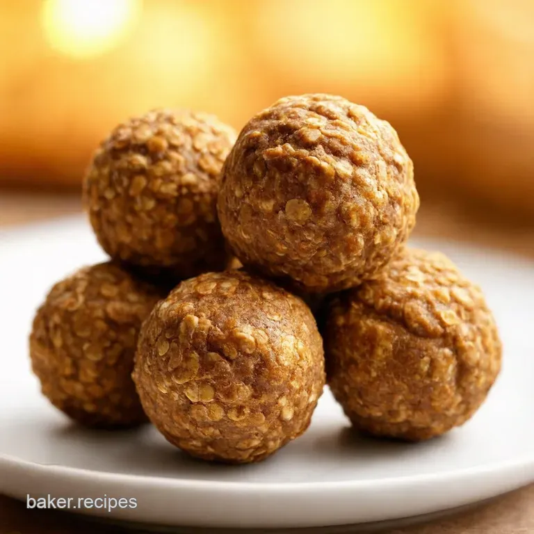 Nobake Oatmeal Energy Balls Bostin Bites presentation