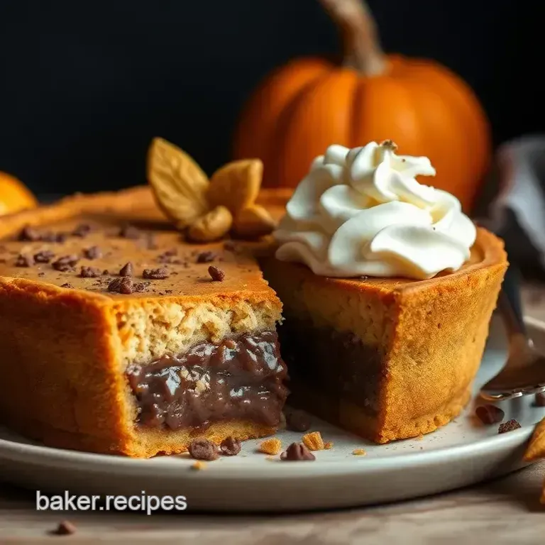 Bake Nutella Pumpkin Pie Delight