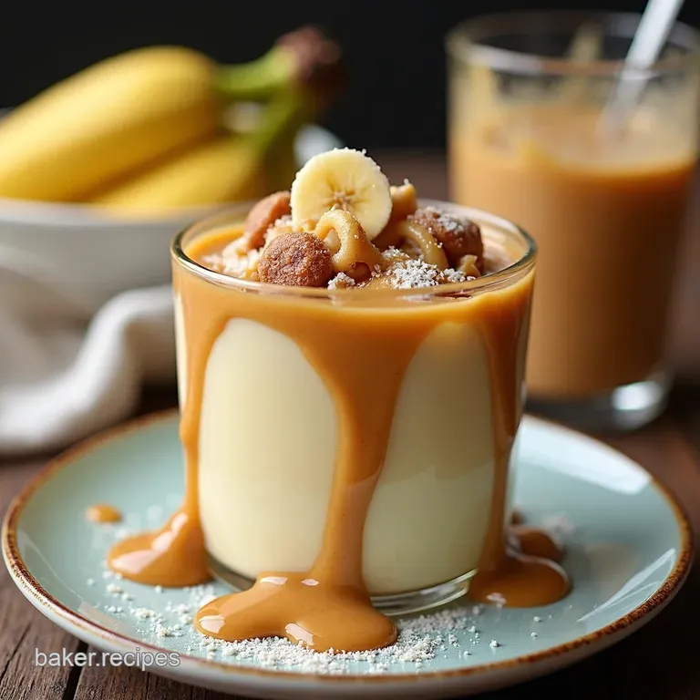 Nutter Butter Bliss Banana Pudding with a Peanut Butter Punch