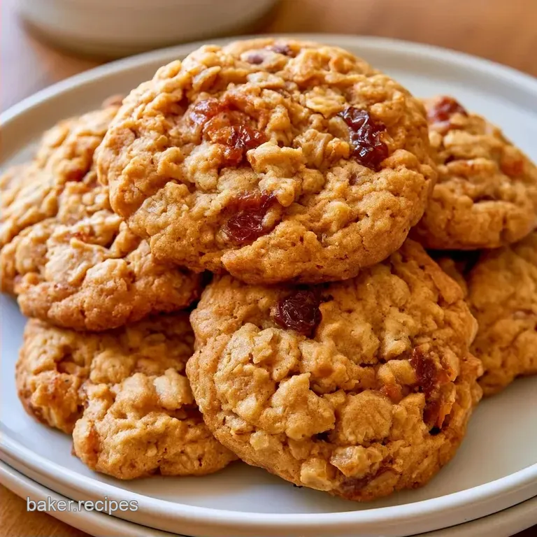 Healthy Oatmeal Date Smash Cookies