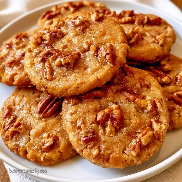 Old Fashioned Pecan Sandies with Toasted Pecans