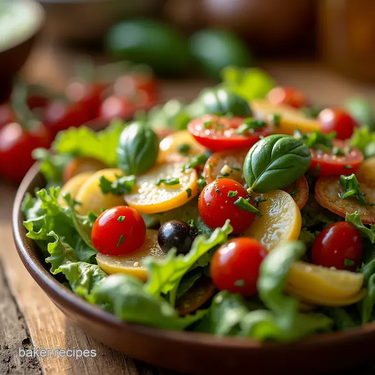 Olive Garden Inspired Salad Endless Bowl Bliss at Home presentation