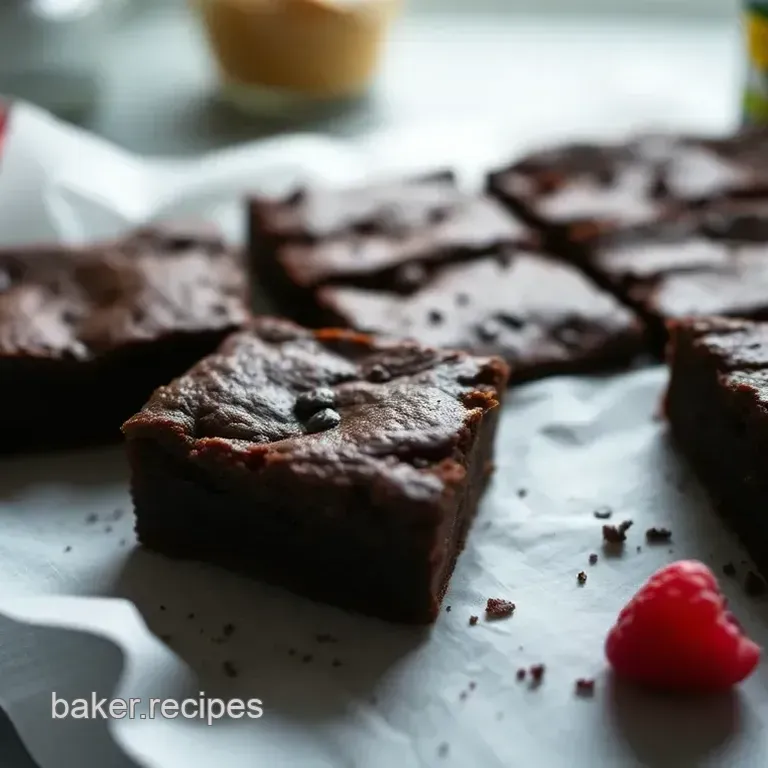 Olive Oil Raspberry Brownies: A Bittersweet Symphony