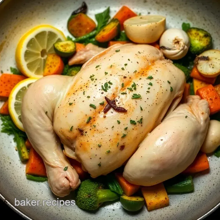One-Pan Lemon Herb Roasted Chicken and Veggies