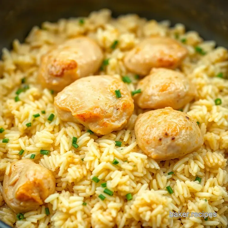 One-Pot Lemon & Herb Chicken and Rice presentation