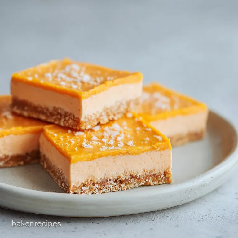 Velvety Orange Creamsicle Dream Bars