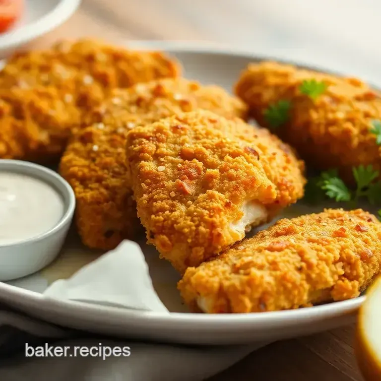 Oven-Baked Crispy Chicken Tenders: The Healthier Tastier Classic