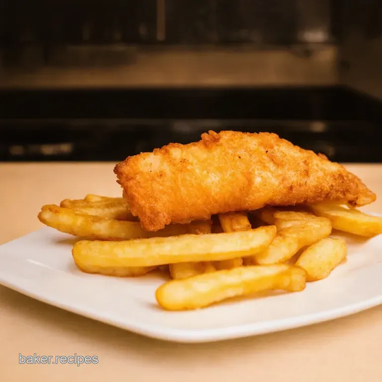 Ovenbaked Fish Chips a Crumbcrusted Delight presentation