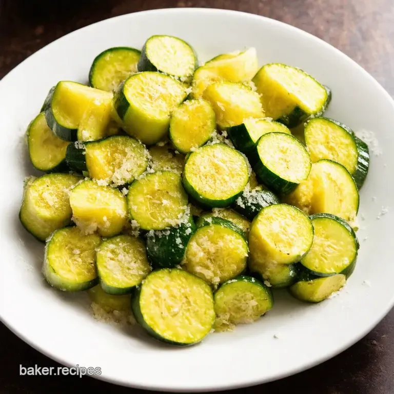 OvenRoasted Zucchini with Garlic Parmesan