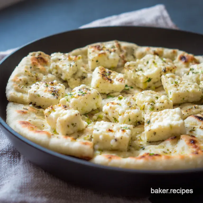 Paneer & Cheese Stuffed Naan