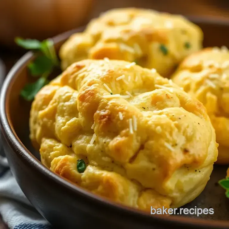 Savory Zucchini Biscuits with Parmesan Cheese