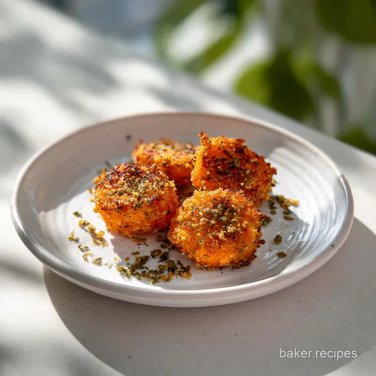 Parmesan Smashed Carrots with Ranch