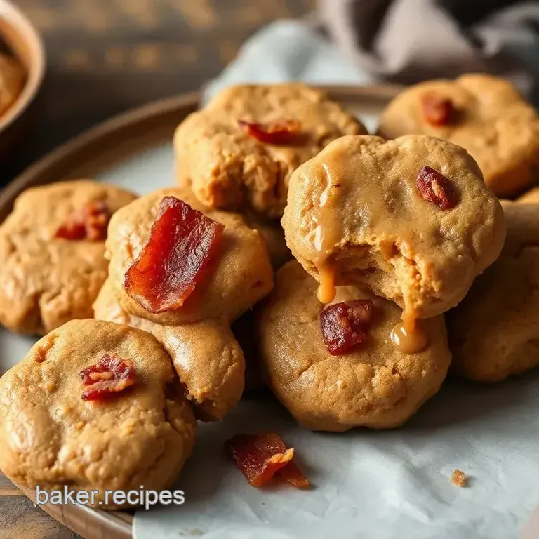 Peanut Butter Bacon Delights for Dogs