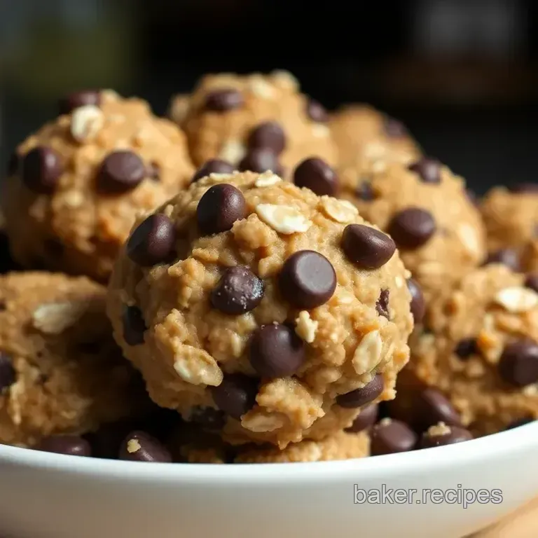 Peanut Butter Chocolate Chip Power Bites