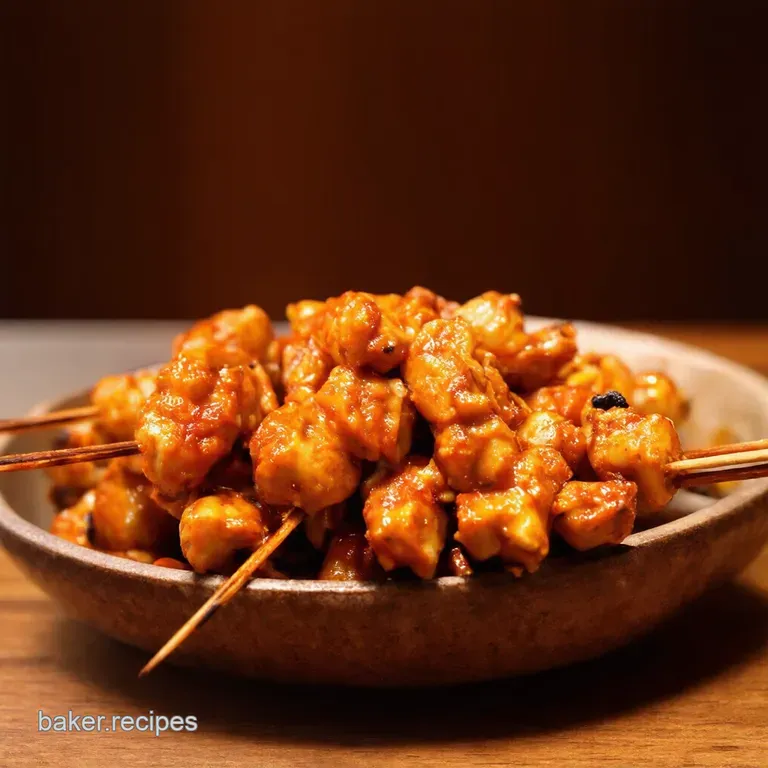 Peanut Butter Paradise the Ultimate Thai Satay Sauce presentation