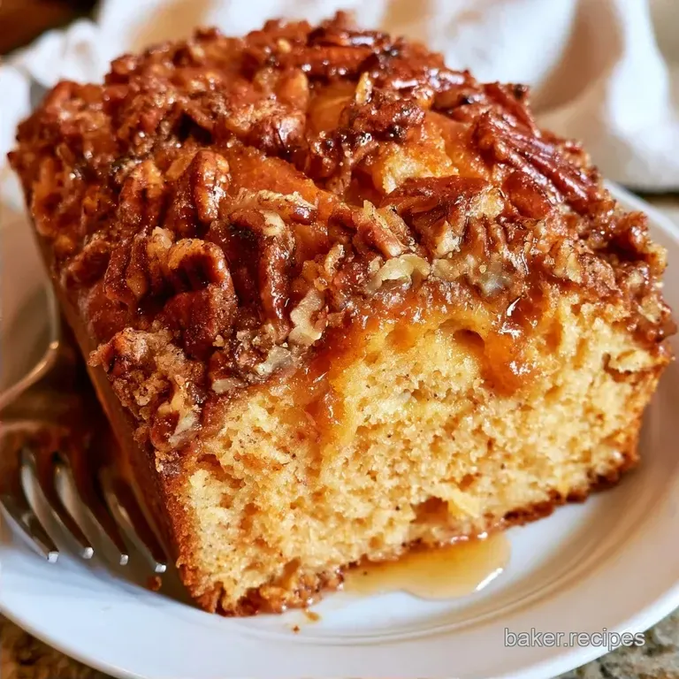 PecanCrusted Sweet Potato Pound Cake with Roasted Puree