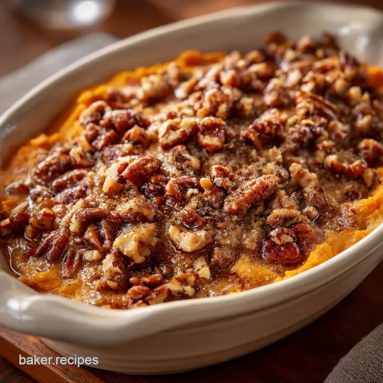Sweet Potato Casserole: The Ultimate Thanksgiving Pecan Streusel Bake