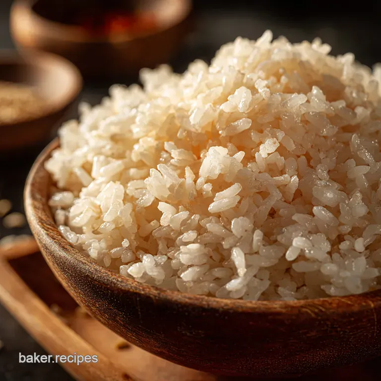 Perfect Japanese Rice Fluffy and Foolproof presentation