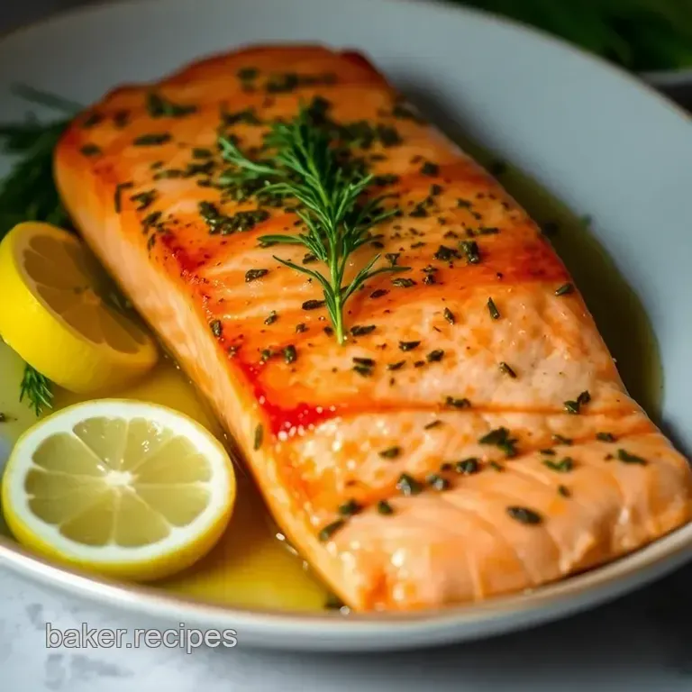 Perfect Oven-Baked Salmon: Tips for Deliciousness at Any Temp! presentation