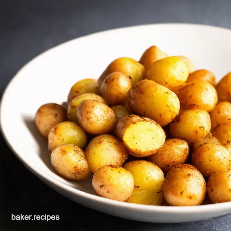 Perfect Roasted Small Potatoes Crispy Outside Fluffy Inside