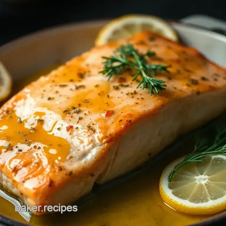 Perfectly Baked Salmon with Lemon-Dill Glaze