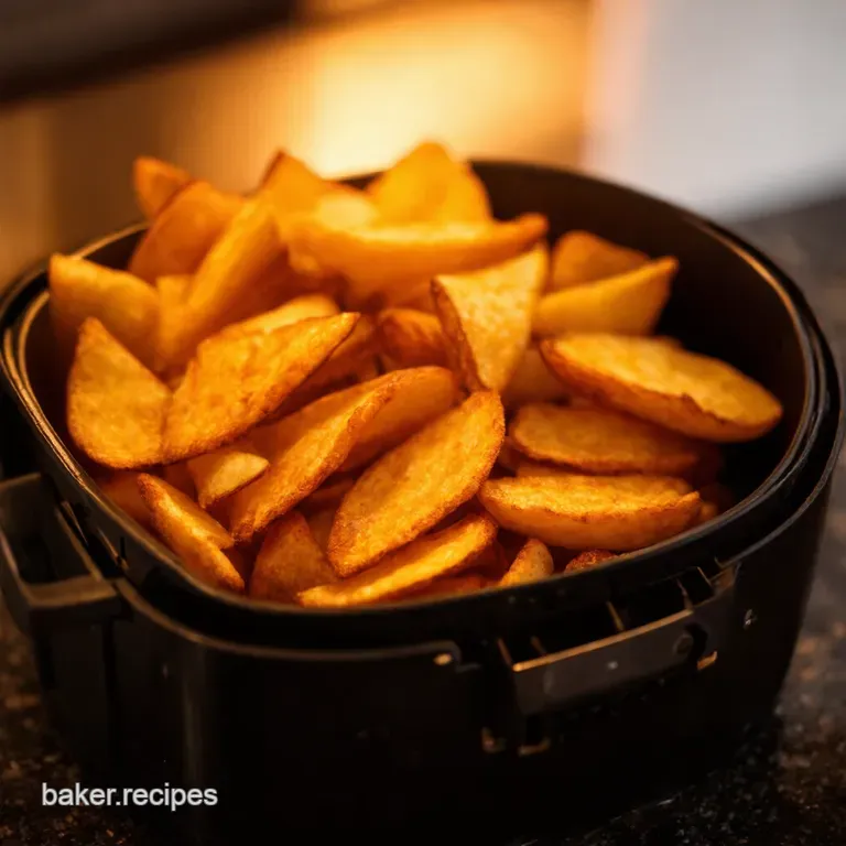 Perfectly Crispy Air Fryer Chips the Proper Way presentation