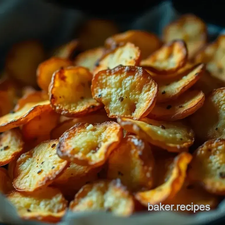 Perfectly Crispy Air Fryer Potato Chips
