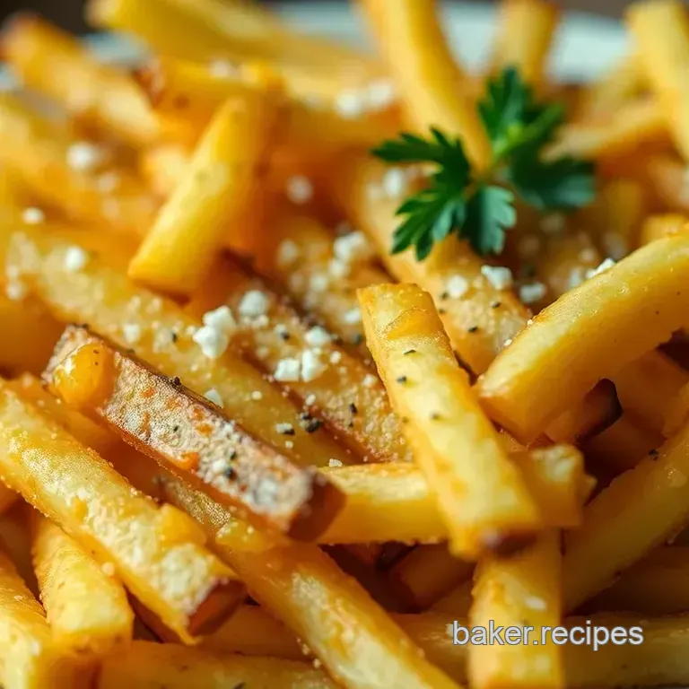 Perfectly Crispy Homemade Fries
