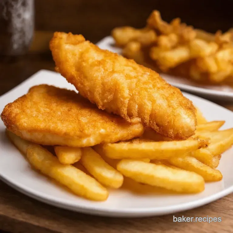 Perfectly Golden Fish n Chips