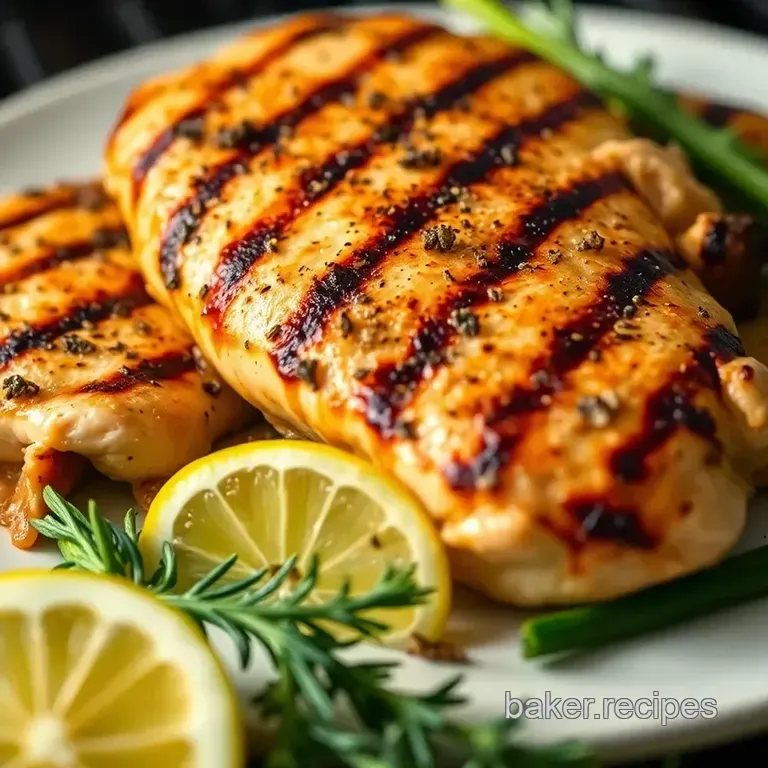 Perfectly Grilled Chicken Breast: a Beginner&rsquo;s Guide presentation