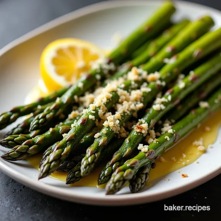 Perfectly Roasted Asparagus with Lemon Parmesan