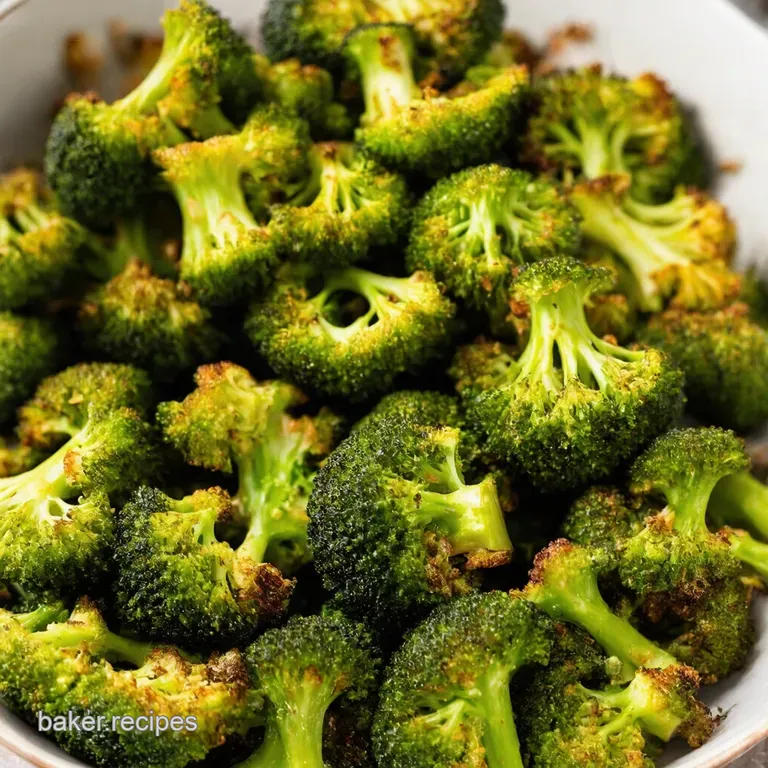 Perfectly Roasted Frozen Broccoli Crispy Delicious Every Time presentation