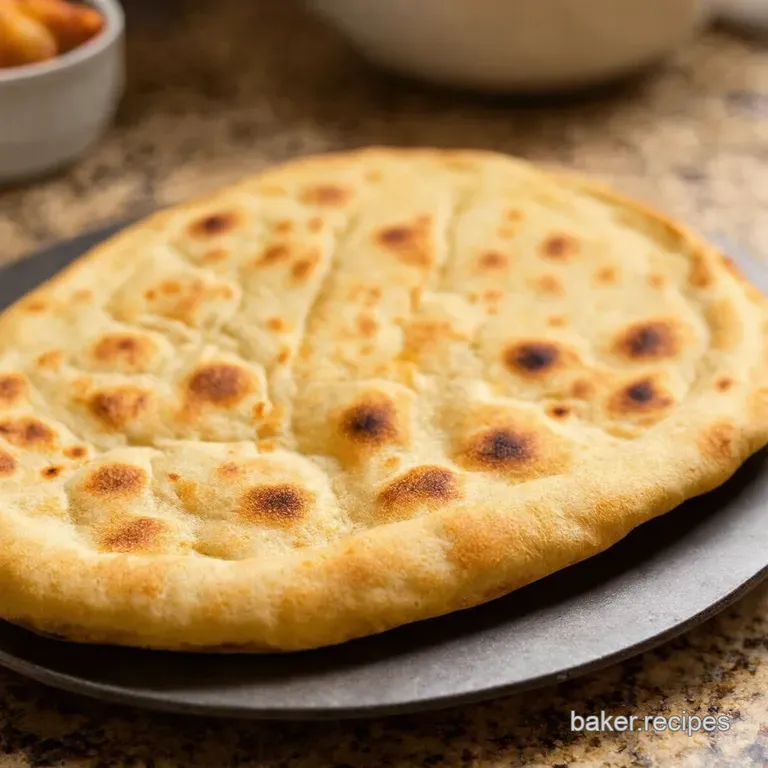 Pillowy Homemade Naan Better Than Takeaway presentation