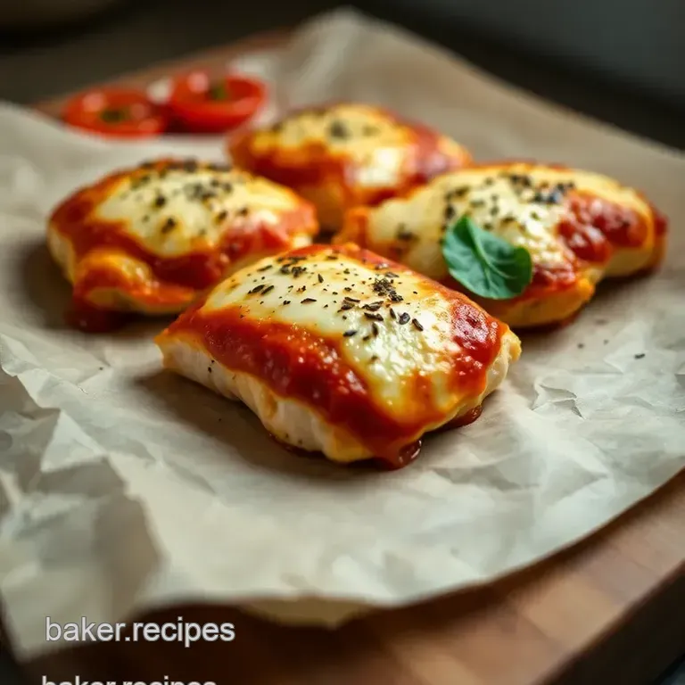 Pizza Chicken: a Margherita-Inspired Bake presentation
