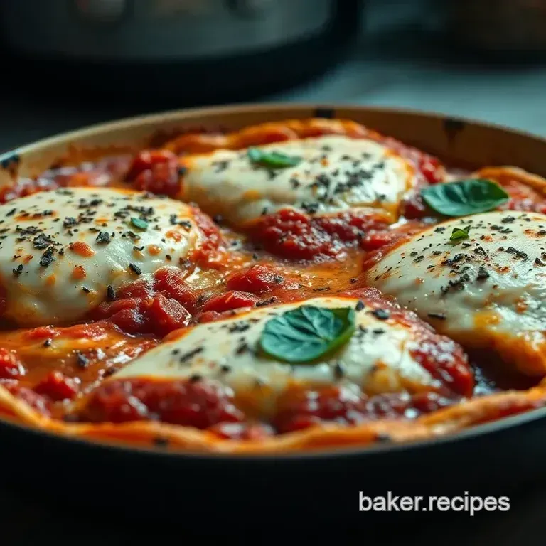 Pizza Chicken: A Margherita-Inspired Bake