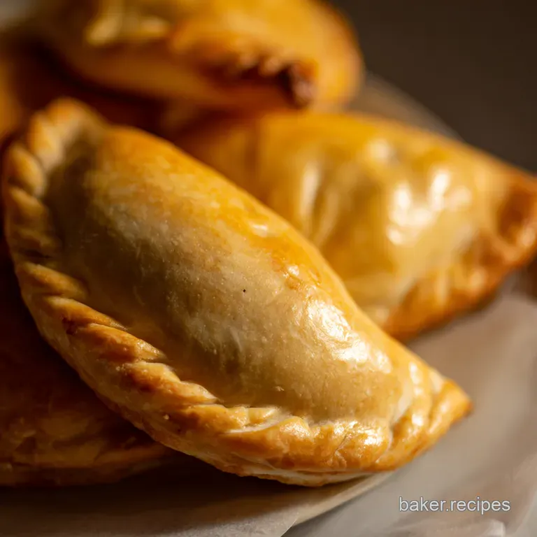 Pocket Rockets: Classic Beef Empanadas presentation