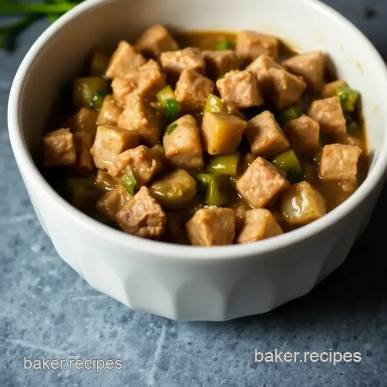 Pork Green Chili (Chile Verde) presentation