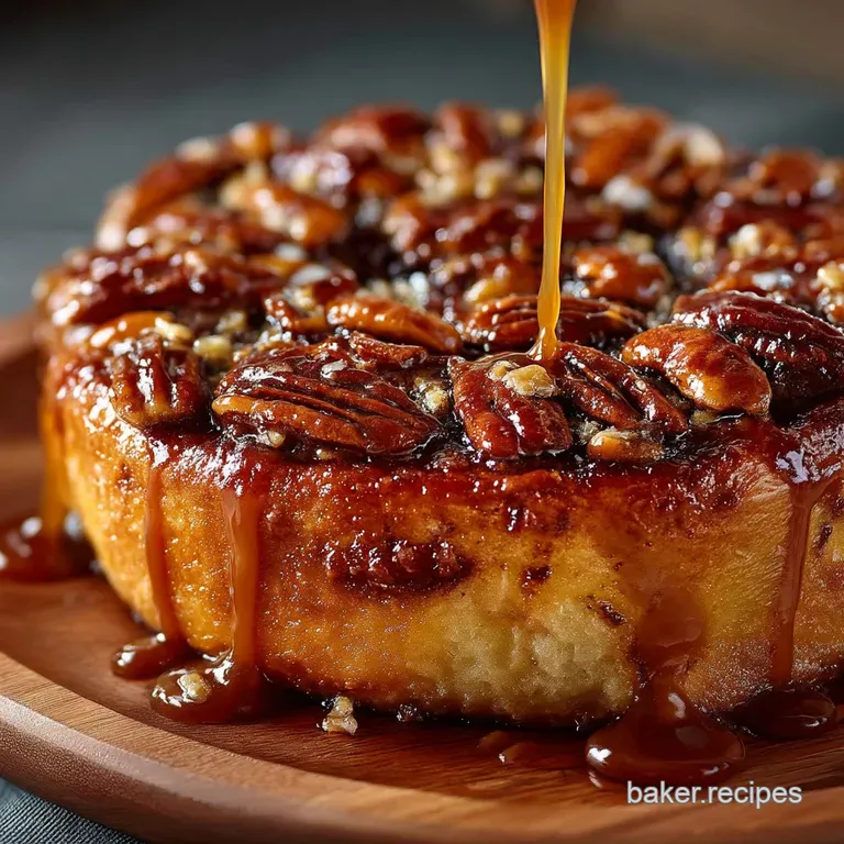 Proper Sticky Cinnamon Buns Brioche with Pecan Caramel Glaze