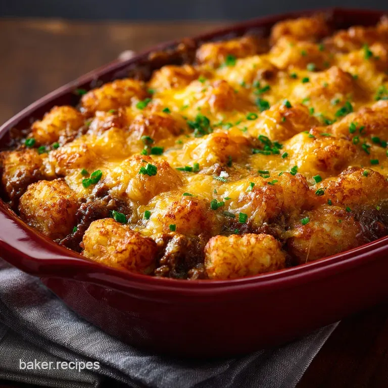 Tater Tot Casserole: Proper Crispy Beef Bake