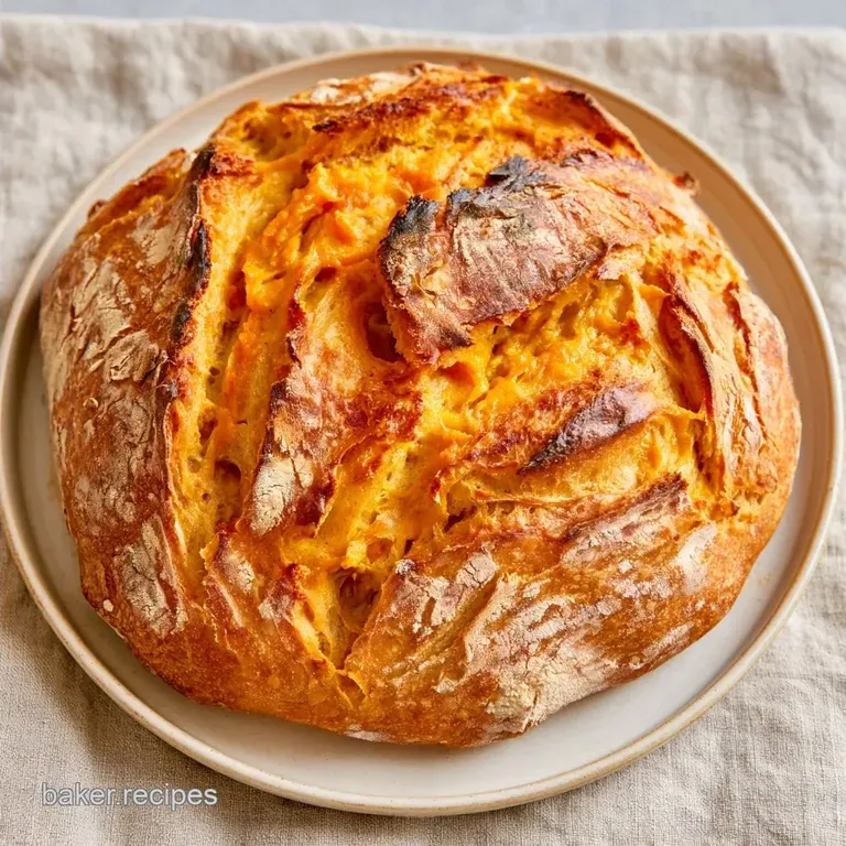 Pumpkin Spice Sourdough Bread with Puree