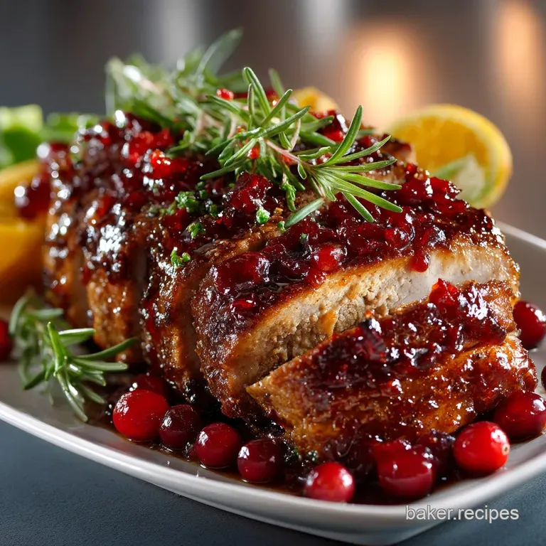 Effortless Cranberry and Orange Glaze The Secret to a Perfect Roast